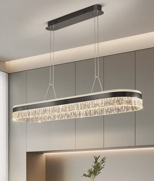 Nordic Kristallen Plafondlamp - Stijlvolle Chandelier voor Woonkamer, Restaurant of Villa