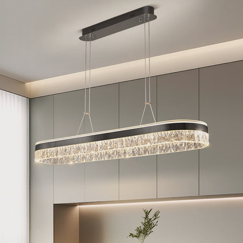 Nordic Kristallen Plafondlamp - Stijlvolle Chandelier voor Woonkamer, Restaurant of Villa