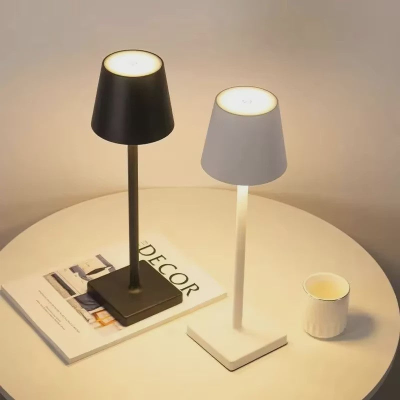 Oplaadbare LED Tafellamp met Touch Dimmer - Sfeervolle Verlichting