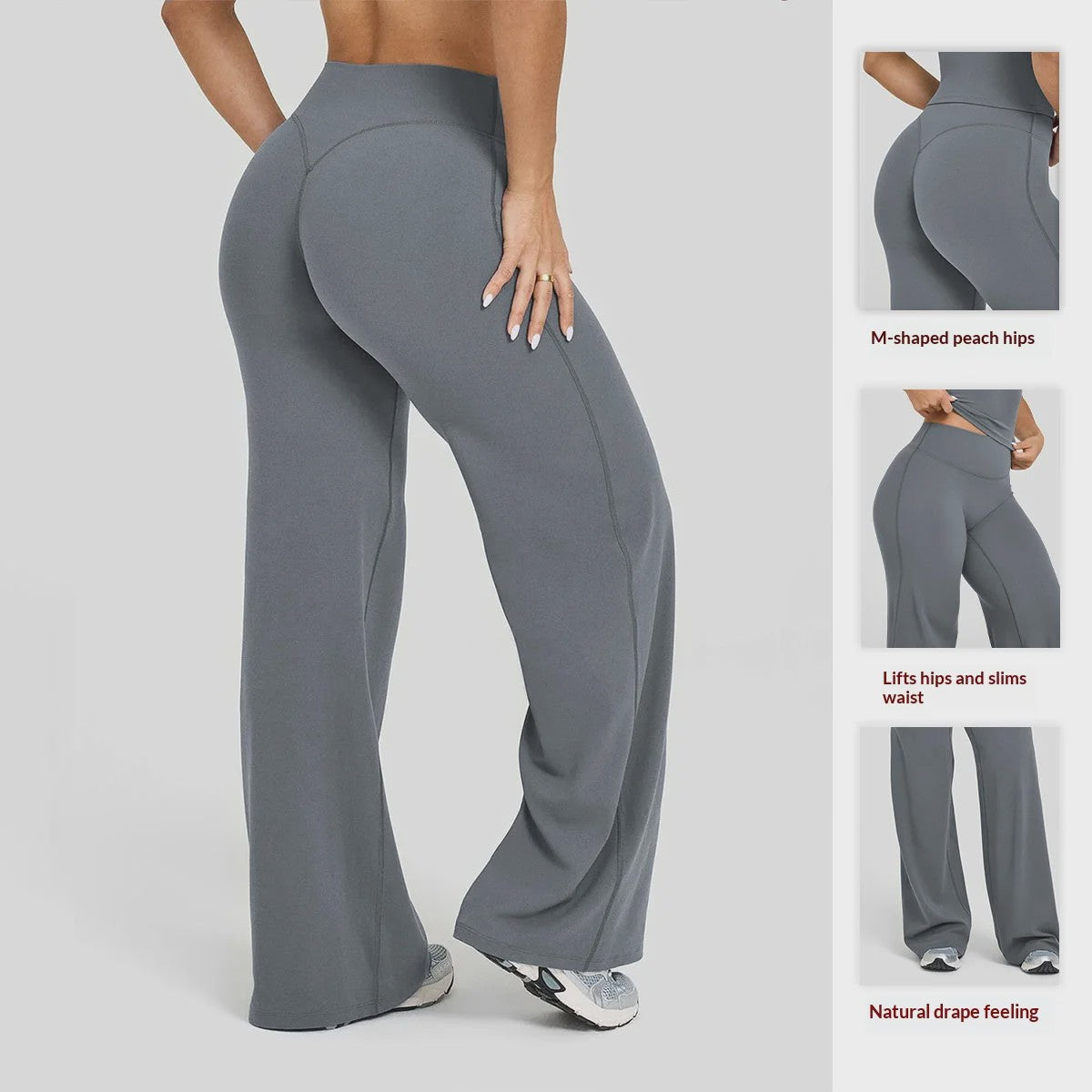 High Waist Yoga Broek Dames - Rechte Pijp, Butt Lifting & Comfortabel
