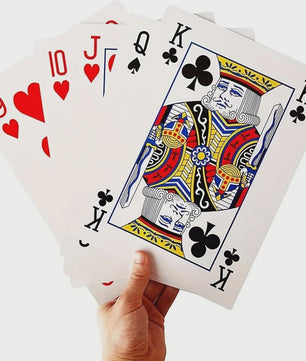 Super Jumbo Speelkaarten - Dubbel Zo Groot - Perfect voor Feestjes en Spellen