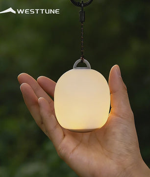 Oplaadbare LED Camping Lantaarn - Sfeervolle, Dimbaar en Lichtgewicht Silicoon Lamp voor Buiten