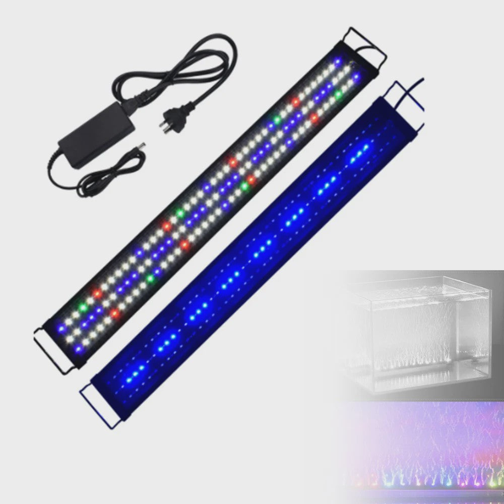 Aquarium Verlichting 90cm - LED Lamp voor Planten, Algen & Koraal - Zwart