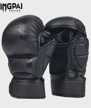 GINGPAI Professionele MMA Bokshandschoenen - Half Vinger Training voor Heren, Dames & Kinderen