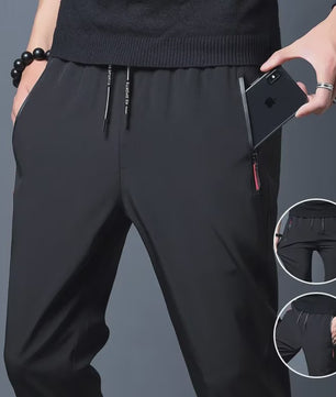 Comfortabele Heren Casual Broek - Ademend & Lichtgewicht Zomerbroek