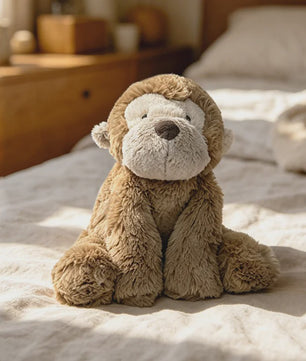 Pluche Olifant & Aap Knuffel - Zacht en Knuffelbaar Speelgoed voor Kinderen (35/52CM)