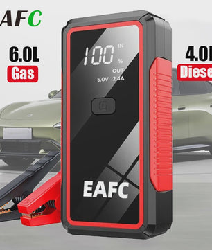 Krachtige 12V Auto Jump Starter & Powerbank - Start Benzine & Diesel Motoren