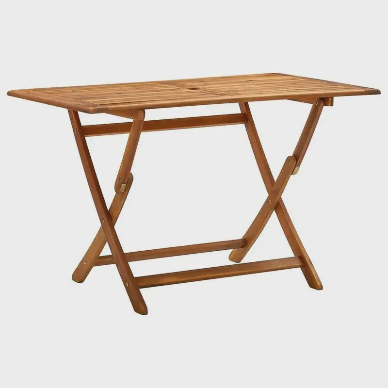 Opvouwbare Tuintafel Acacia Hout 120x70x75 cm - Duurzaam & Lichtgewicht