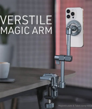 LEAPLIGHT Magic Arm 360° Rotatie met Balhoofd voor Camera, Livestreaming & Vloggen
