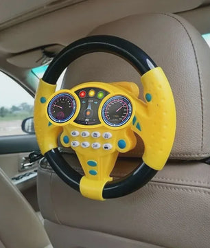 Interactief Stuurwiel Speelgoed voor Kinderen - Vroegeducatief Rijsimulatiespel met Geluid en Licht