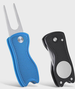 Opvouwbare Golf Divot Reparatie Tool met Magnetische Bal Marker