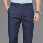 Heren Pantalon: Stretchy, Sneldrogend & Comfortabel voor Lente/Herfst - Smart Casual & Werk