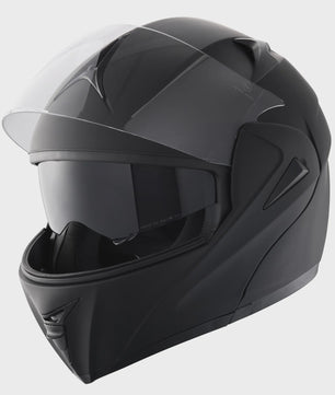 SucceBuy Motorhelm Unmasked ABS & EPS - Veilig, Comfortabel & Verstelbaar met Dubbel Vizier