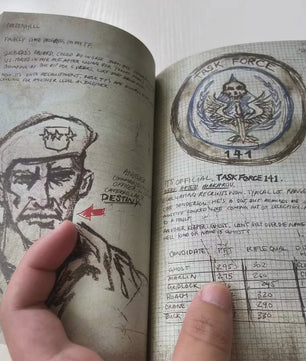 Call of Duty 'Soap' MacTavish Cosplay Dagboek - Replica Prop