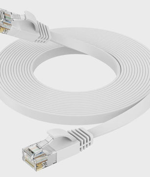Cat6 Flat Netwerk Kabel - Gigabit Snelheid tot 1000Mbps - Diverse Lengtes (0.3m t/m 30m)