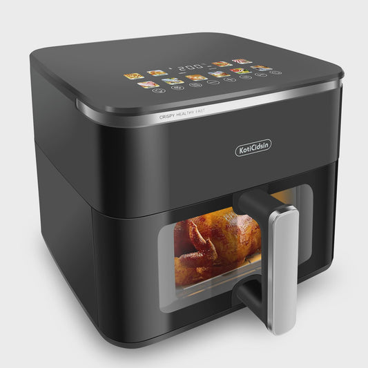 KotiCidsin Airfryer 11L - 2000W met Touchscreen en Zichtvenster