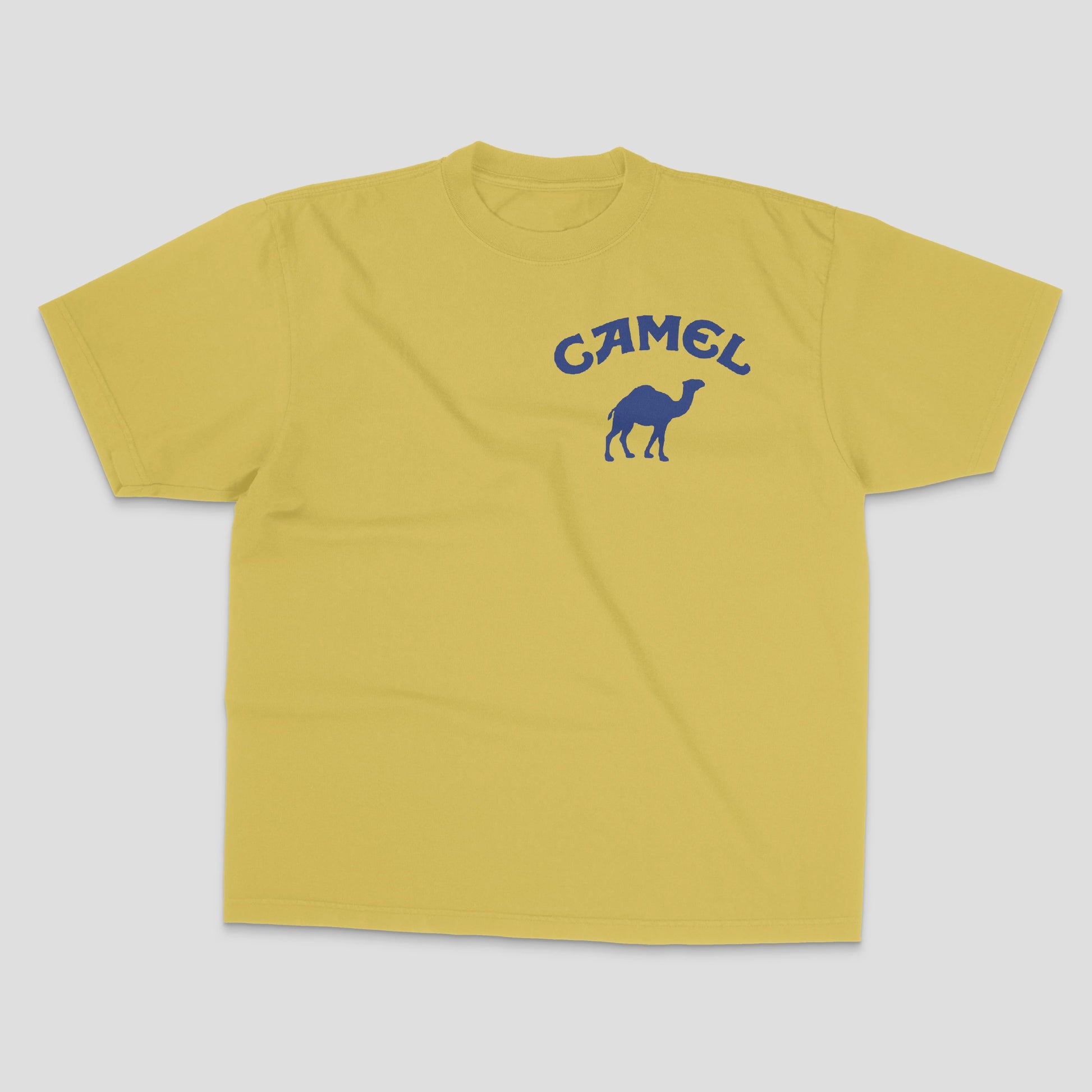 Retro Camel Paris-Dakar 1990 Race T-Shirt - JDM Streetwear Katoen