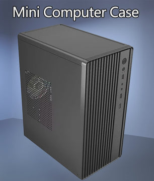 Compacte Mini PC Behuizing voor M-ATX/ITX Moederborden met ATX Voeding & Snelle Koeling