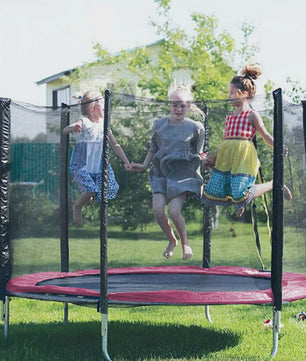Trampoline 1.83m Diameter met Veiligheidsnet - Tuin & Buitenplezier
