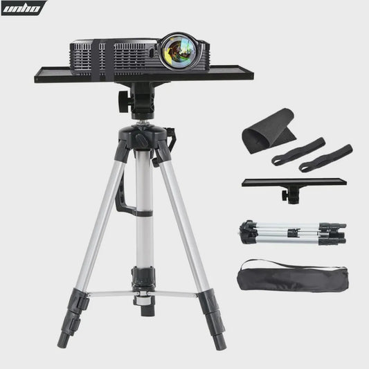 Verstelbare Aluminium Projector & Laptop Tripod Stand met Draagtas - Inklapbaar