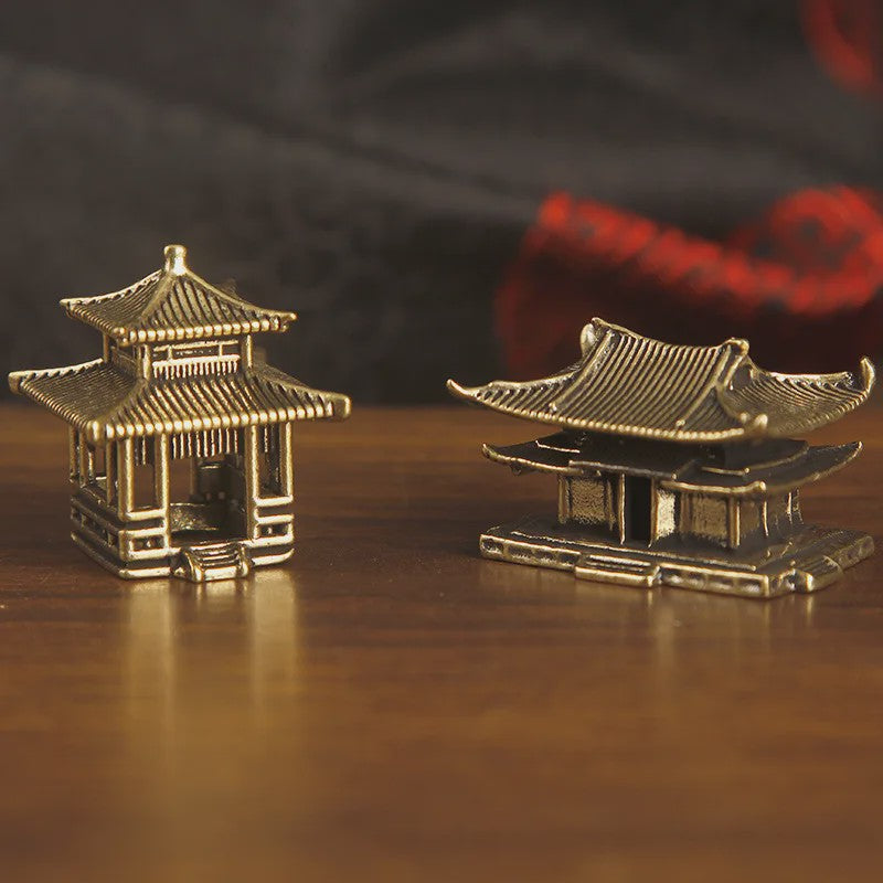 Miniatuur Chinese Architectuur Decoratie - Paviljoens & Gebouwen voor Huis, Tuin & Aquarium