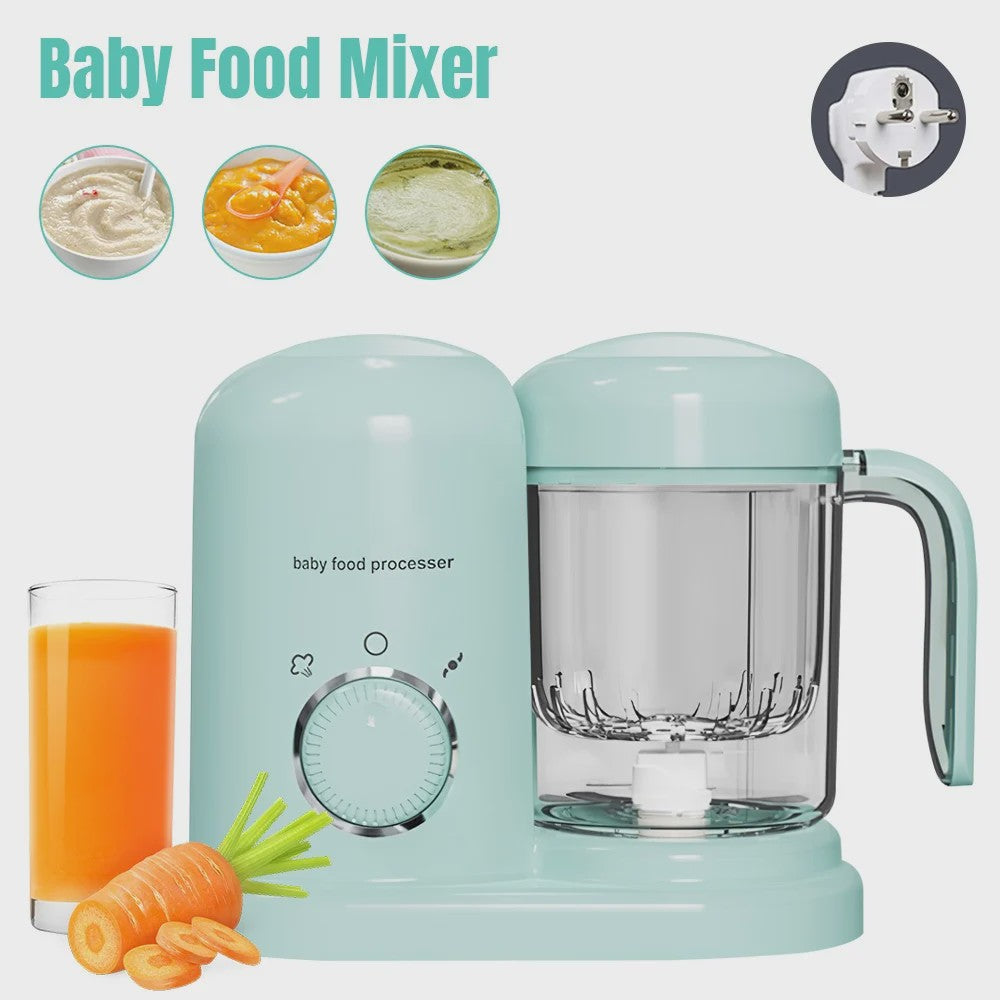 Multifunctionele Babyvoeding Maker: Stomen, Mixen, Opwarmen & Koken