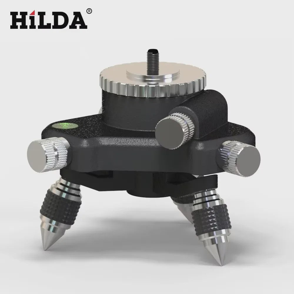 HILDA 360° Draaibare Basis voor Laserwaterpas & Statief