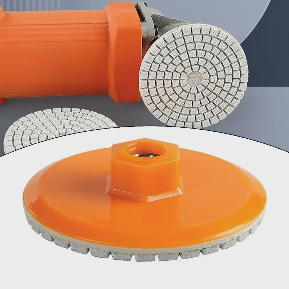 80mm Polijstschijf - Nat/Droog Schuren van Steen, Beton & Graniet