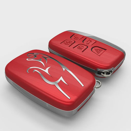 Luxe Sleuteletui voor Jaguar 5-knops Smart Remote - Duurzaam & Stijlvol