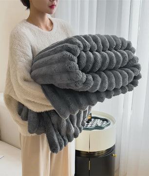 Luxe Pluche Plaid - Extra Dik & Warm - Comfortabel voor Bank & Bed