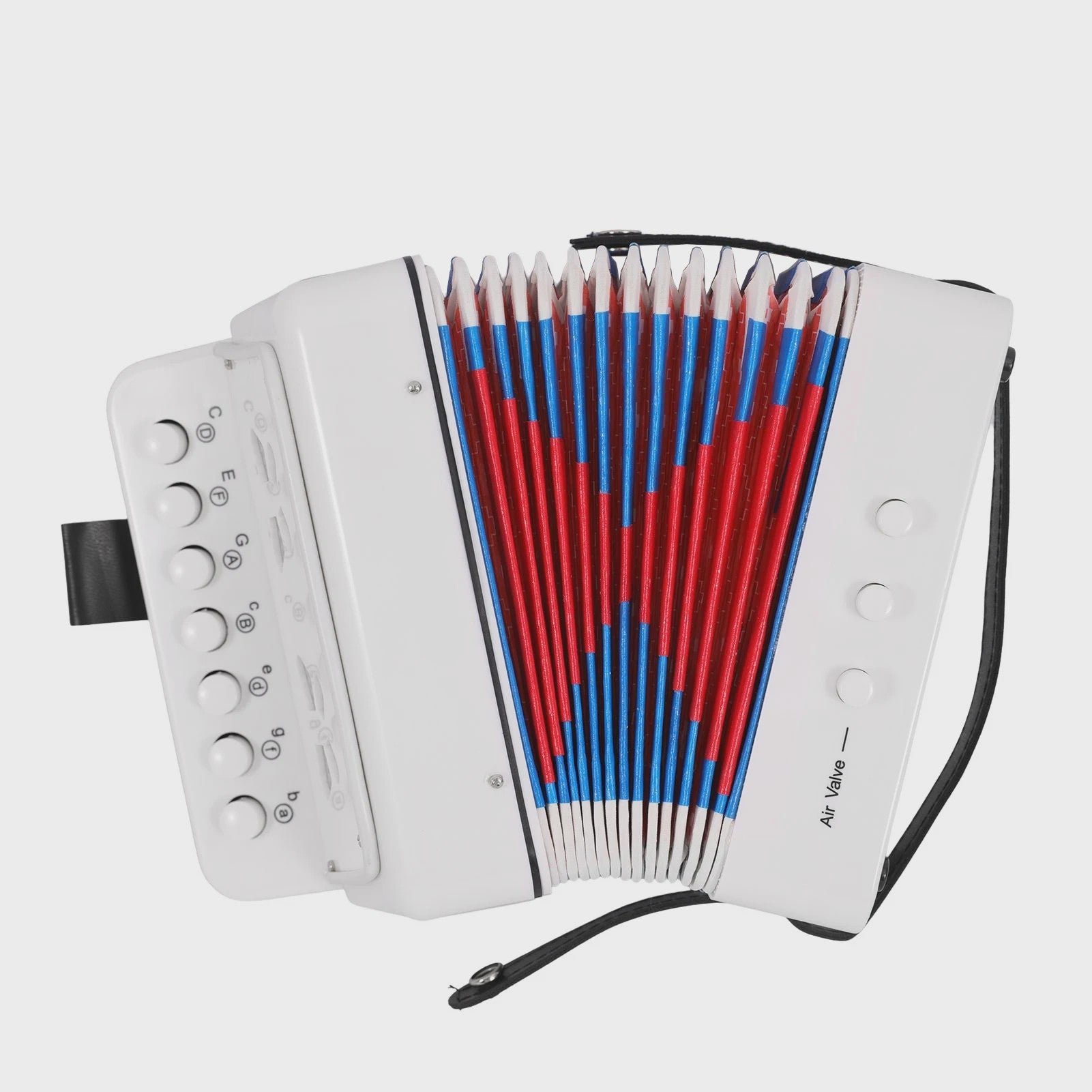 Mini Accordion Speelgoed voor Kinderen - 10 Toetsen Muziekinstrument van ABS Materiaal