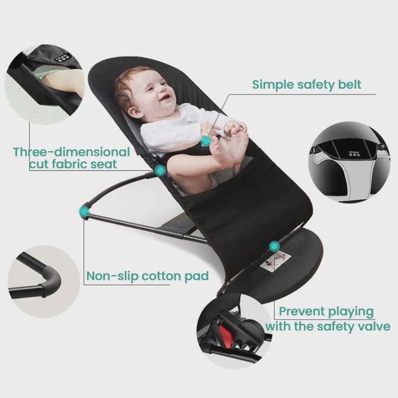 Bouncy Baby Kinderstoel - Multifunctioneel, Veilig en Comfortabel