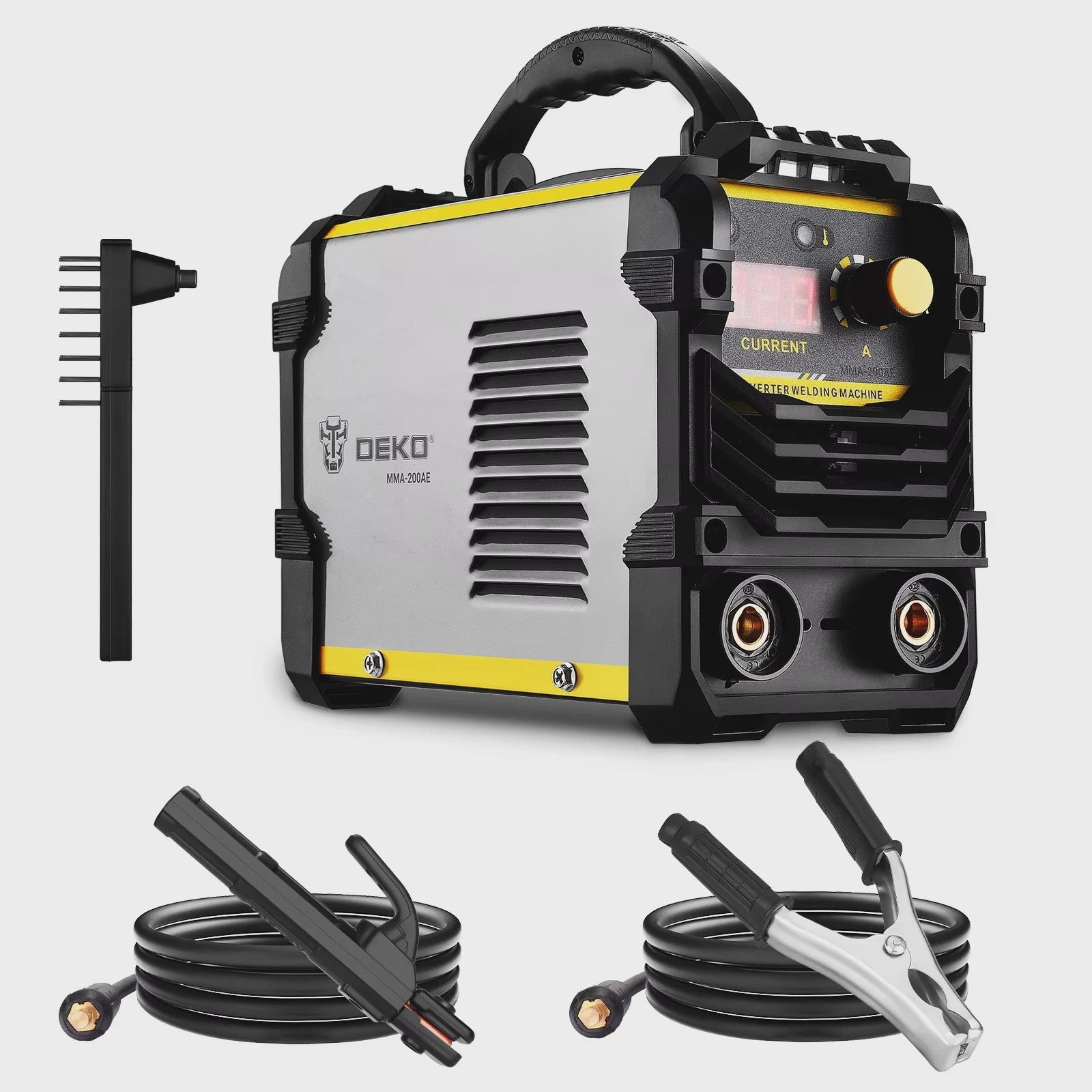 DEKO MMA Lasmachine 200A DC Inverter IGBT - Lichtgewicht & Efficiënt Lassen