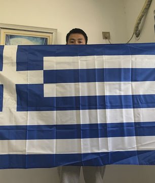 Griekse Vlag 3x5ft - Polyester Nationale Vlag van Griekenland