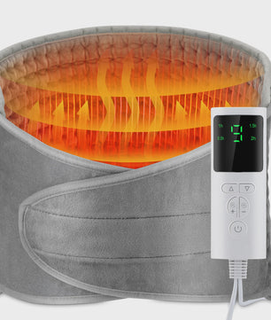 Elektrische Verwarmde Rugband met Verstelbare Temperatuur en Timer