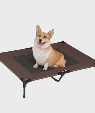 PawHut bed-footed dog bed cat camp bed bed raised aniamux Great Comfort fabric Oxford microphone-perforated Textilene aci