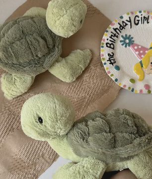 Realistische Schildpad Knuffel - Zachte Zeeturtle Pluche Dier met Sleutelhanger voor Kinderen