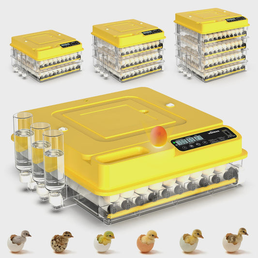 Automatische Broedmachine 288 Eieren - Volledig Automatisch met Temperatuur-, Water- en Keerfunctie - Geschikt voor Kip, Eend, Gans, Kwartel, Duif, Schildpad