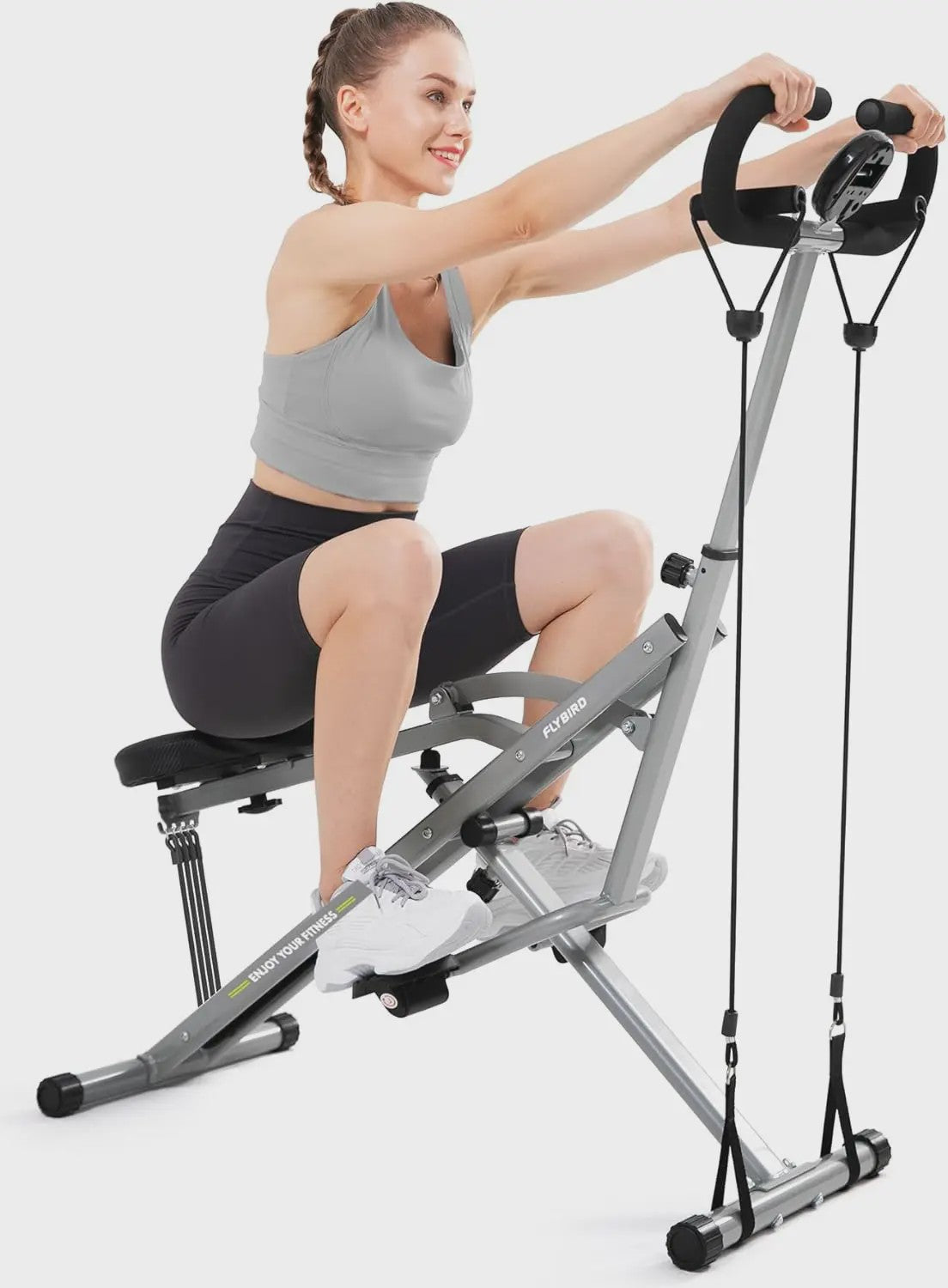 Flybird DQ3 Deep Squat Machine: Full Body Training voor Thuis met Verstelbare Weerstand & Opvouwbaar Ontwerp