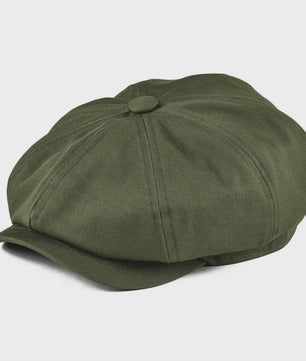 Retro Newsboy Cap Heren Dames - Stijlvolle Twill Katoen Baker Boy Pet