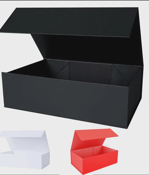 Grote Magnetische Cadeaubox met Deksel - 33x25x12cm - Luxe Inklapbare Verpakking