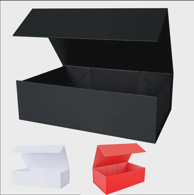 Grote Magnetische Cadeaubox met Deksel - 33x25x12cm - Luxe Inklapbare Verpakking
