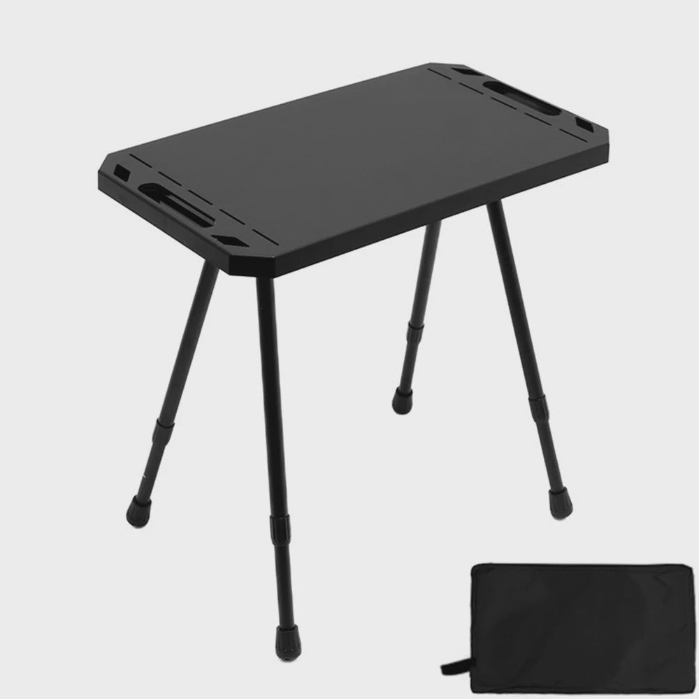 Opvouwbare Campingtafel - Lichtgewicht & In Hoogte Verstelbaar met Ophangmogelijkheden & Draagtas