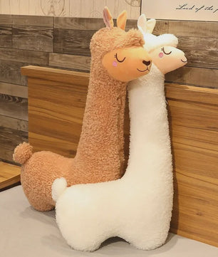 75cm Zachte Alpaca Pluche Knuffel - Llama Kussen voor Bed & Decoratie