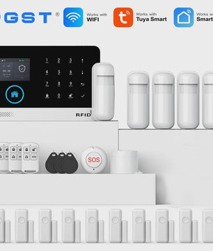 Slimme Draadloze Home Alarmset met WiFi & GSM - Tuya Smart Life App