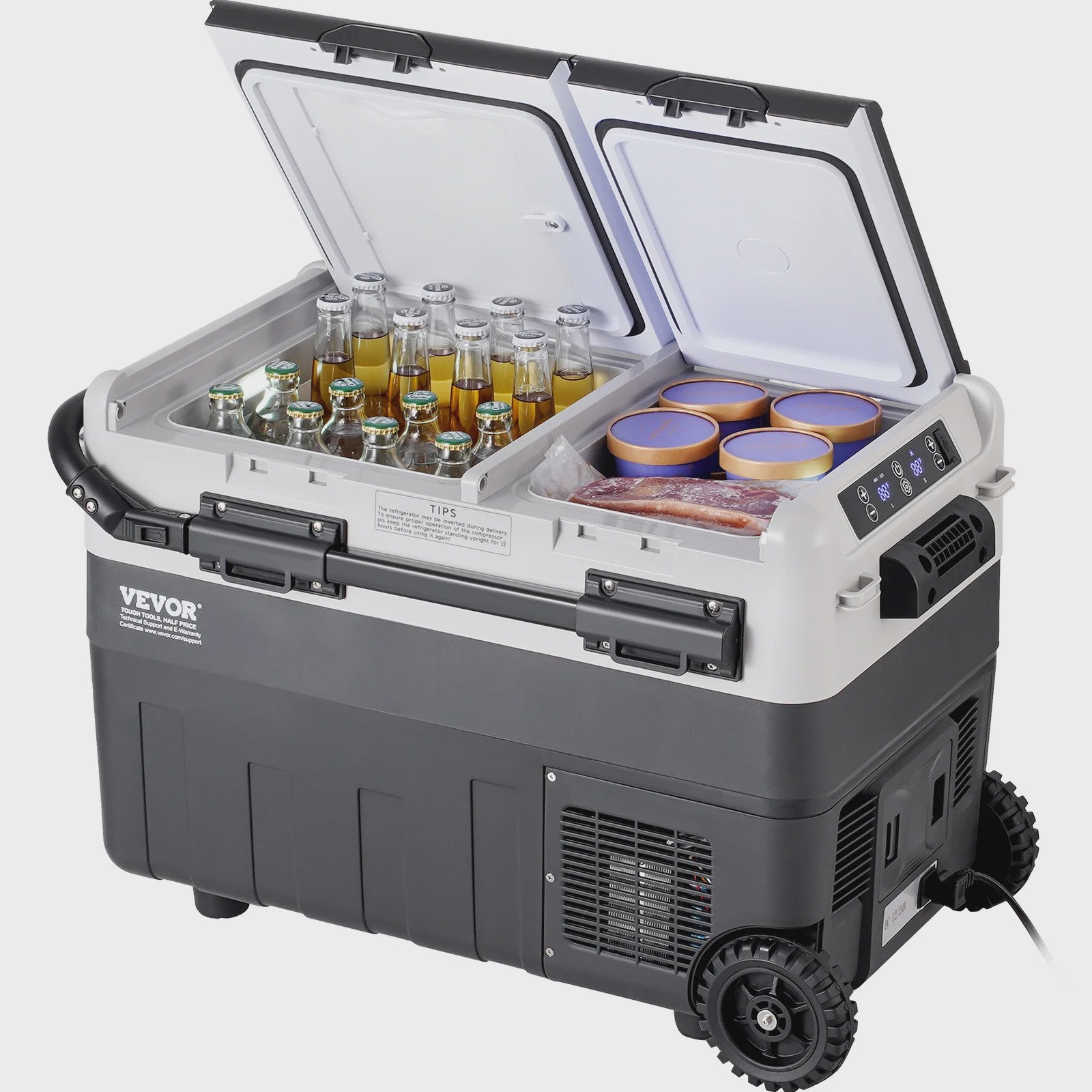 Draagbare Compressor Koelkast 40L/50L/58L - Ideaal voor Auto, Camping & Outdoor