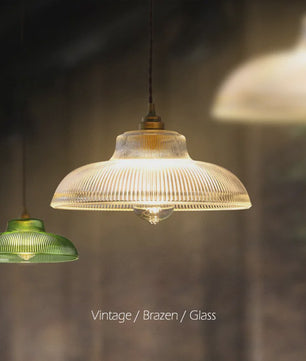 Nordic Groene Glazen Hanglamp - Stijlvolle Plissé Design Verlichting