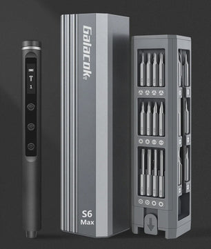 Galacok S6 Max Precisie Elektrische Schroevendraaierset - 42 Bits & 5 Koppelstanden