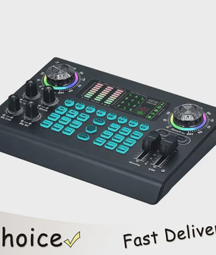Professionele Mixer Soundcard voor Live Streaming en E-commerce