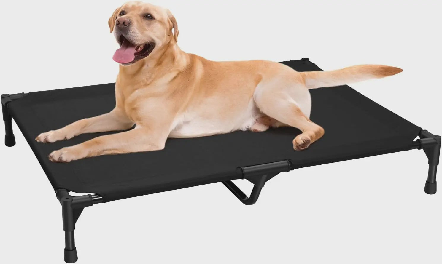 Verhoogd Hondenbed met Metalen Frame - Koel en Comfortabel voor Hond en Kat